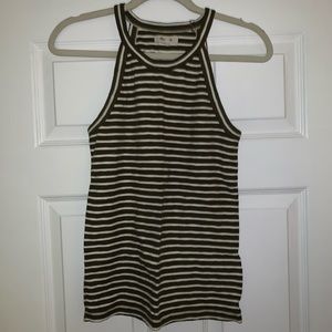 Madewell Striped Stretchy Fitted Tank